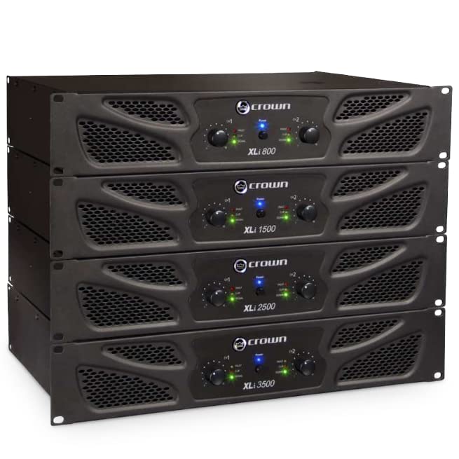 Crown XLi800 Two-channel, 300-Watt at 4Ω Power Amplifier