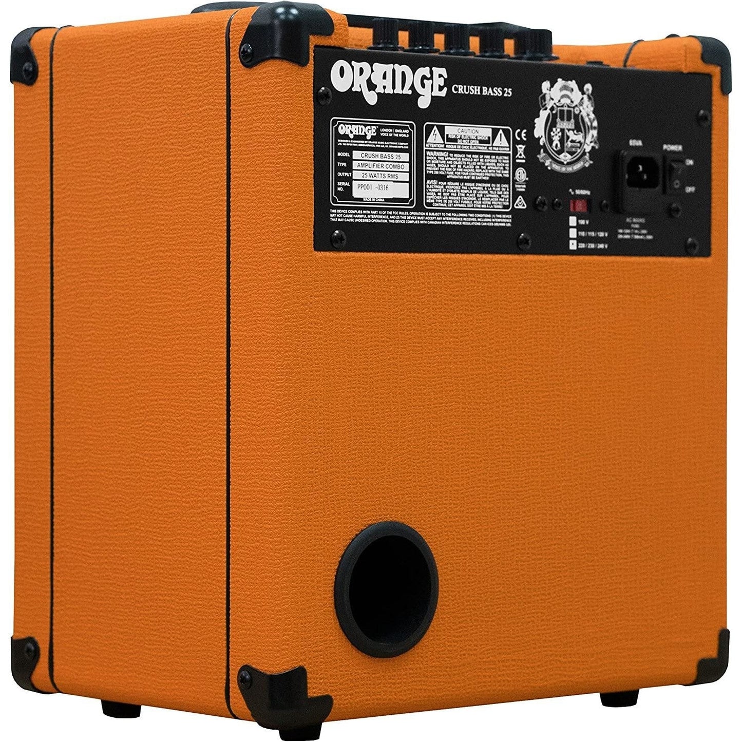 OPEN BOX - Orange Crush25 Bass Guitar Combo 1x8 25 Watts