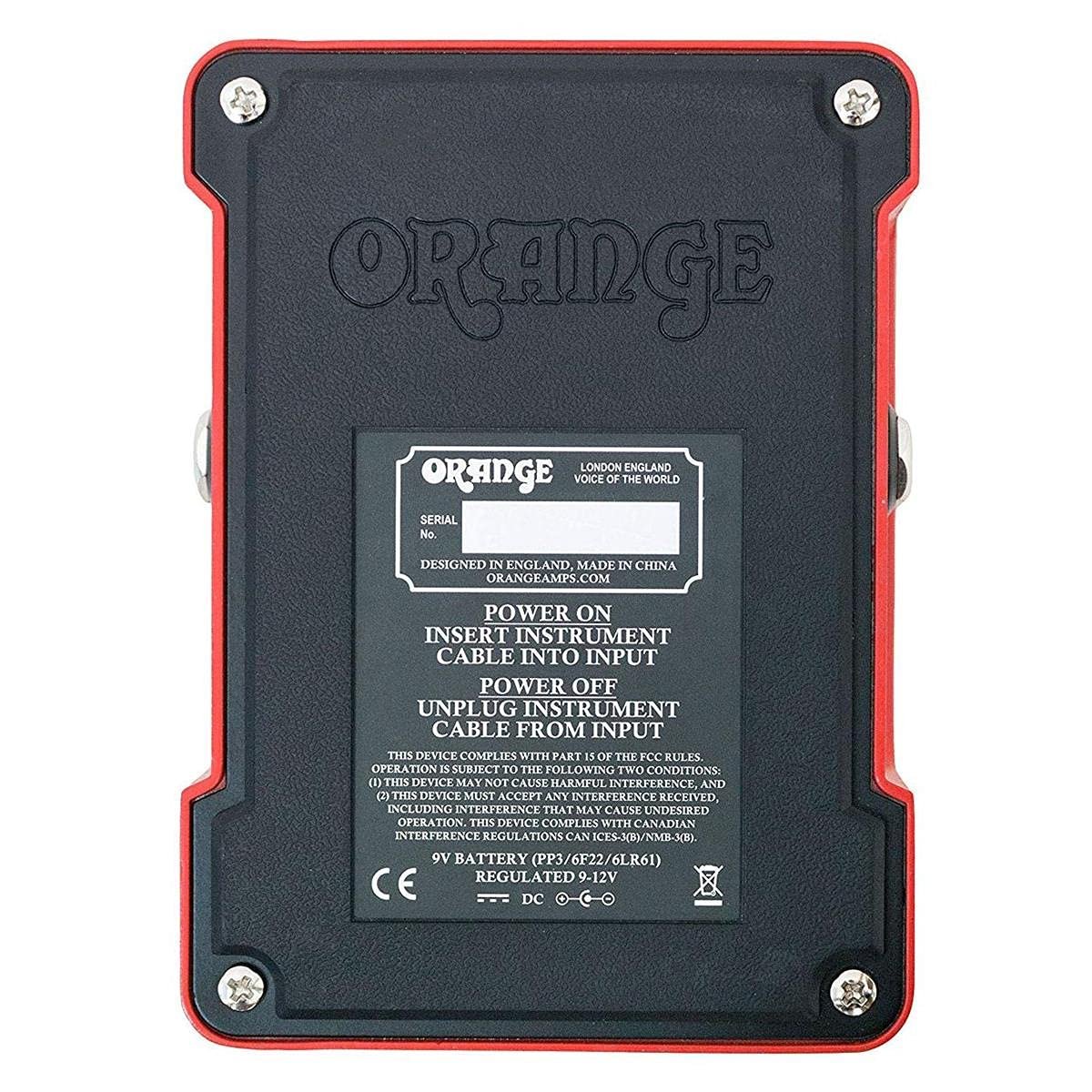 Orange Two Stroke Active Dual-Parametric EQ/Boost Guitar Effects Pedal