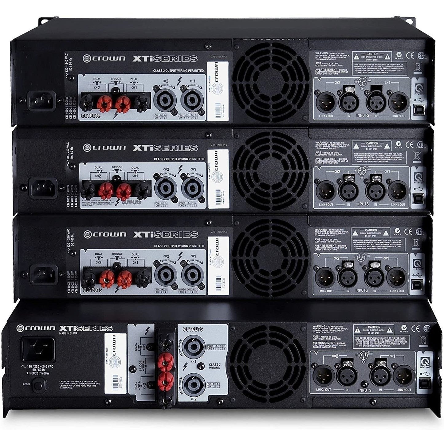 Crown XTi1002 Two-channel, 500-Watt at 4Ω Power Amplifier