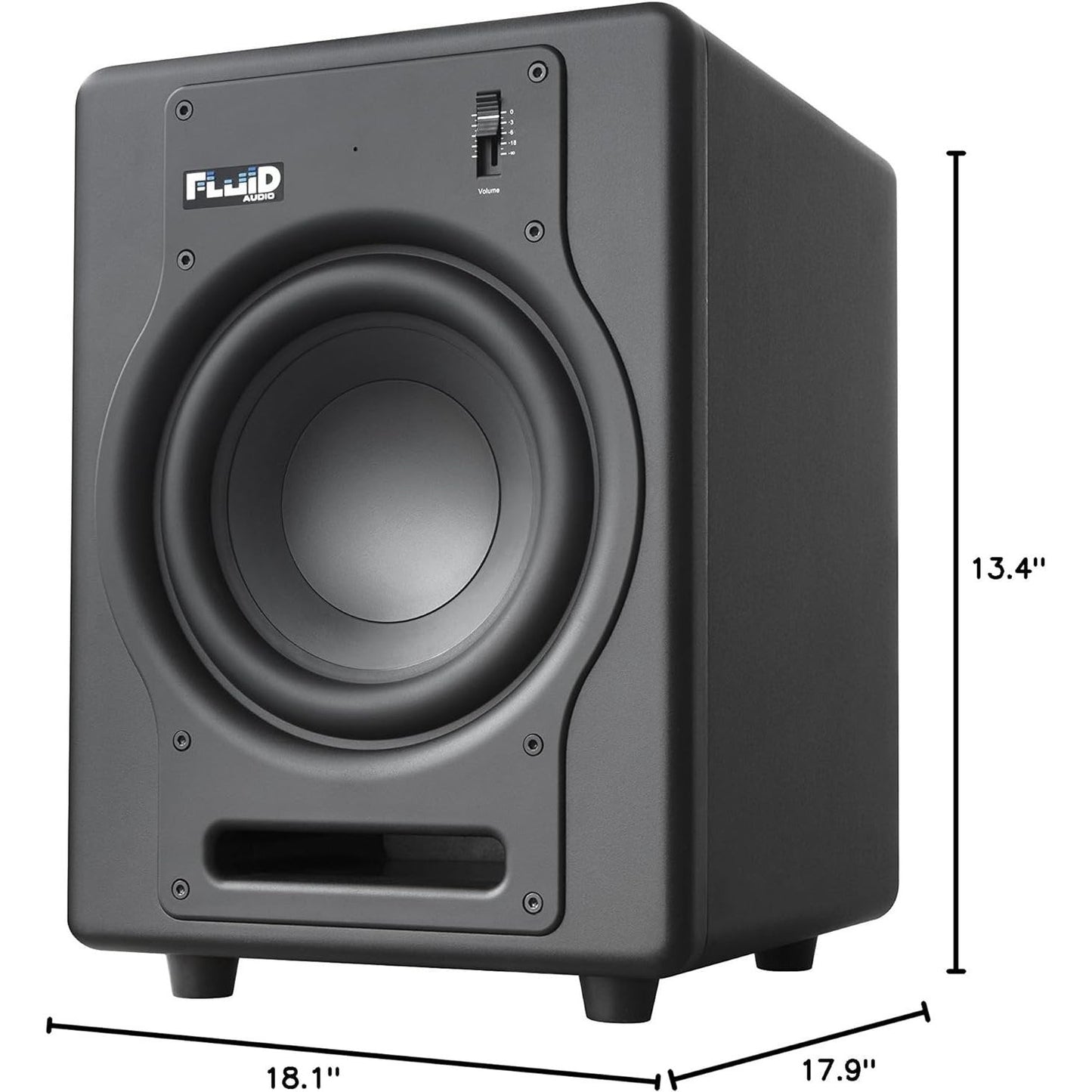 Fluid Audio F8S: 8-inch Active Studio subwoofer, 200W Class D