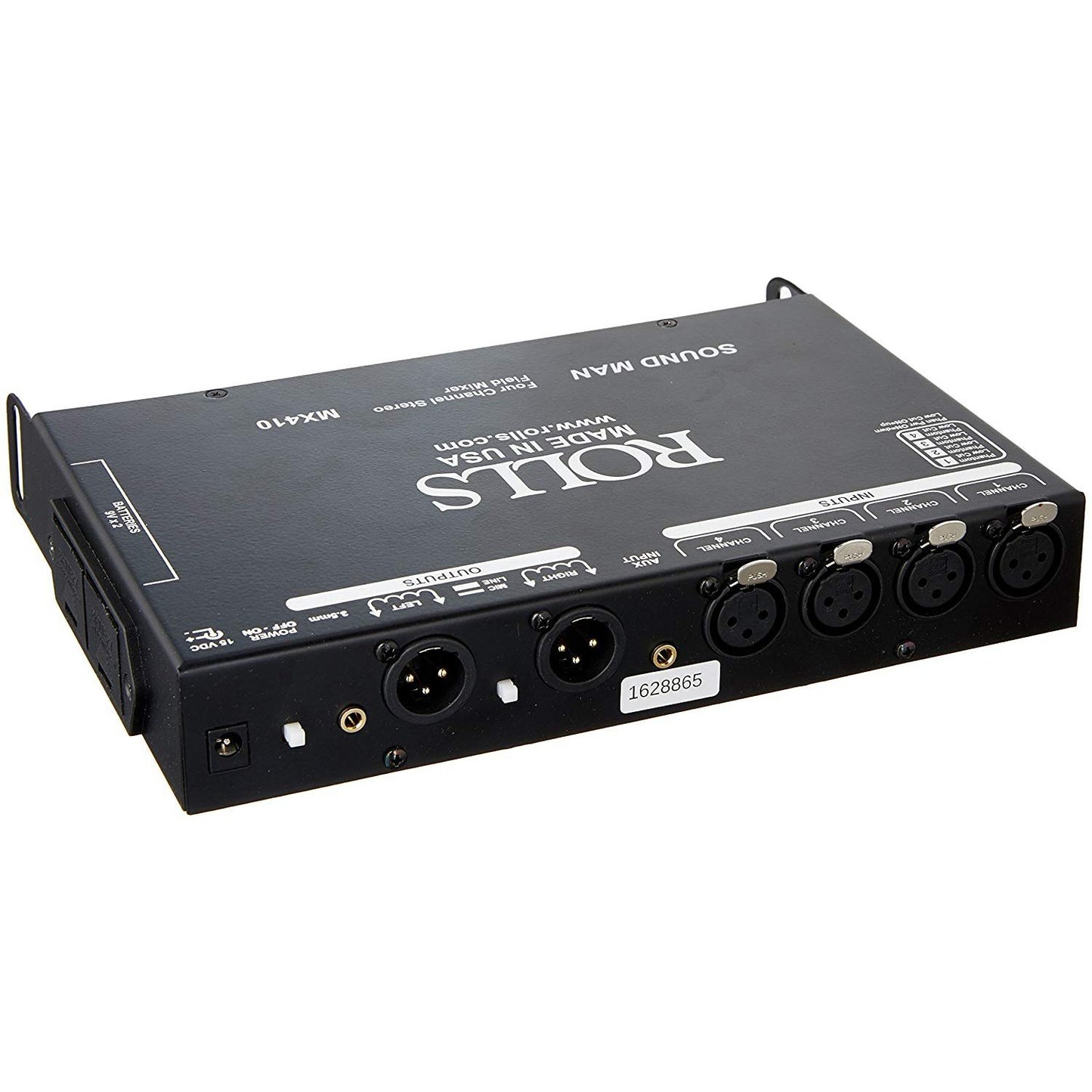 rolls Field Mixer 4 Ch with Led Meters (MX410)