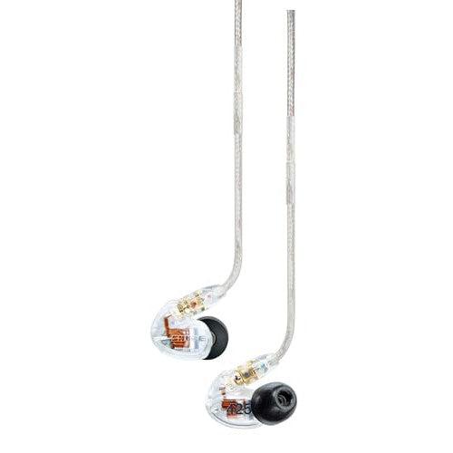 Shure SE425 PRO Wired Earbuds - Professional Sound Isolating Earphones with Detailed Sound, Dual-Driver Hybrid, Secure in-Ear Fit, Detachable Cable, Durable Quality - Clear (SE425-CL)