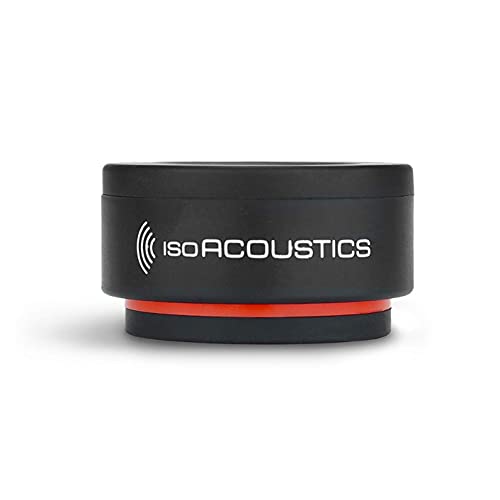 IsoAcoustics Iso-Puck Series Acoustic Isolators (Iso-Puck Mini, 6 lbs max/Unit, 8-Pack)