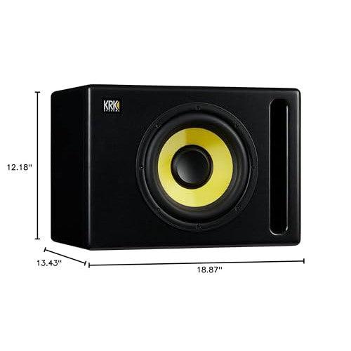 KRK S10.4 S10 Generation 4 10" 160 Watt Powered Studio Subwoofer