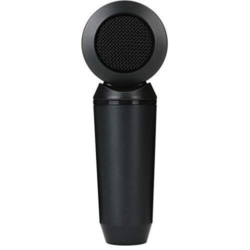 Shure PGA181 Condenser Microphone - Side-Address Mic for Instrument and Vocals with Cardioid Pick-up Pattern, 3-pin XLR Connector, Stand Adapter and Zipper Pouch, No Cable (PGA181-LC)