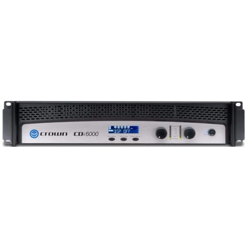 Crown CDi 6000 Two-Channel, 2100-Watt @ 4Ω, 70V/140V Power Amplifier