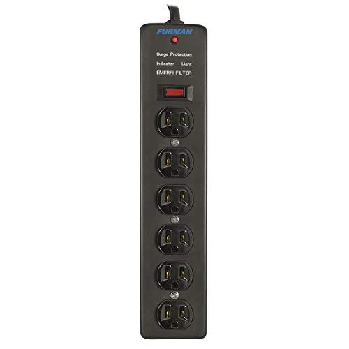 Furman SS-6 6-Outlet Pro Surge Suppressor Strip (SS6d1)