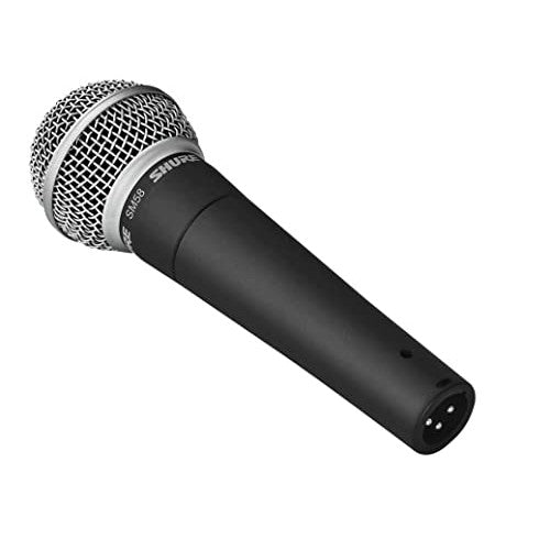 Shure SM58 Pro XLR Dynamic Microphone - Professional Studio & Live Performance Cardioid Mic for Vocals, Podcasting, and Recording (SM58-LC)