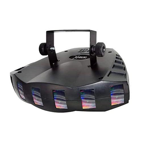 CHAUVET DJ Derby X RGB LED Derby w/Static, Blackout, Strobe Effect Light & Automated/Sound Active Programs