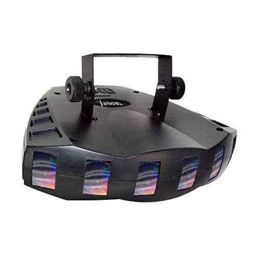 CHAUVET DJ Derby X RGB LED Derby w/Static, Blackout, Strobe Effect Light & Automated/Sound Active Programs