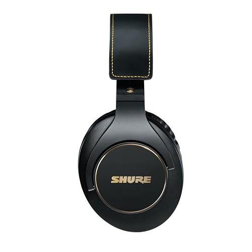 Shure SRH840A Over-Ear Wired Headphones for Critical Listening & Monitoring, Professional Headset, Tailored Frequency Response, Superior Detailed Sound, Adjustable & Collapsible Design - 2022 Version