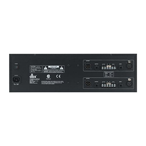 dbx 1231 Dual-Channel, 31-Band Graphic Equalizer, Black