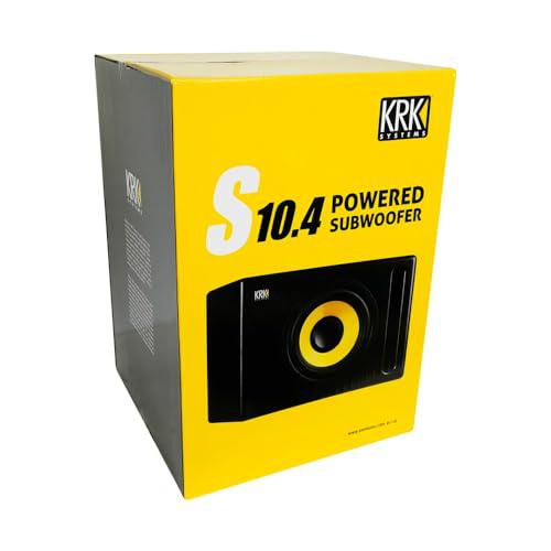 KRK S10.4 S10 Generation 4 10" 160 Watt Powered Studio Subwoofer