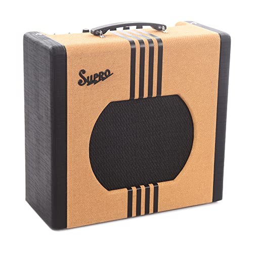 Supro Delta King 12 1x12-inch 15-watt Tube Combo Amp - Tweed and Black