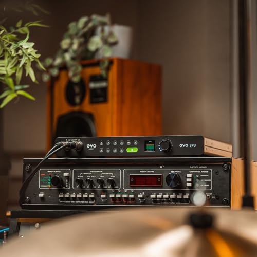 Audient EVO SP8 8-Channel Mic Pre Expansion with 8 ADAT Inputs/8 ADAT Outputs, for the Musician, Producer, or Engineer — Includes 8 EVO Microphone Preamps with Smartgain