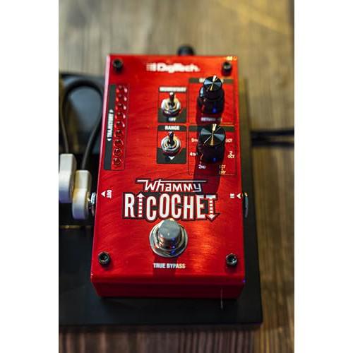 DigiTech Mini Pitch Acoustic Guitar Effect Pedal, Red (Whammy Ricochet)