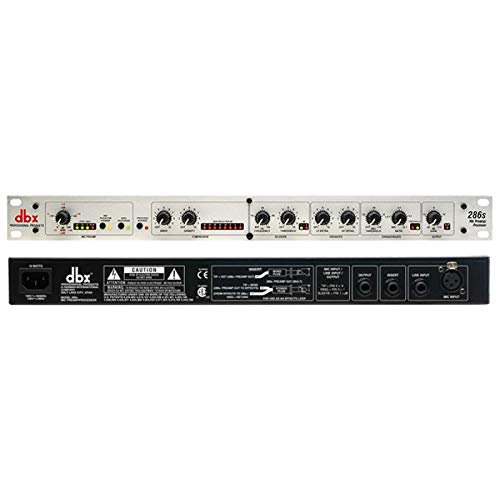 dbx 286s Microphone Preamp & Channel Strip Processor, Mono 4-way