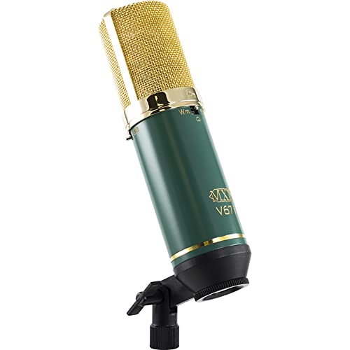 MXL V67I FET Condenser Microphone with Dual Sided Capsule Tuned for “Warm” and Bright.” Voicing