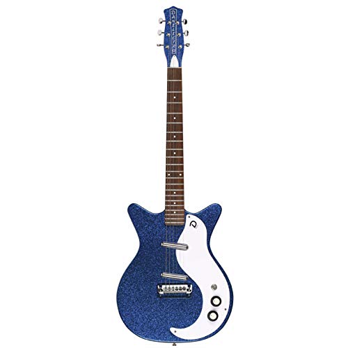 Danelectro 60th Anniversary DC '59 NOS+ Electric Guitar - Deep Blue Metalflake