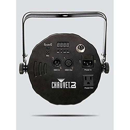 CHAUVET DJ SlimPAR 56 LED PAR Can Wash Light w/Built-In and Sound Activated Modes , Black