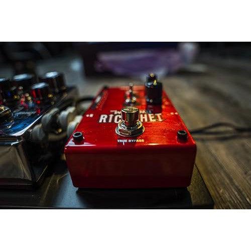 DigiTech Mini Pitch Acoustic Guitar Effect Pedal, Red (Whammy Ricochet)