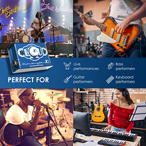 Cloud Microphones - Cloudlifter Zi - Vari-Z Instrument DI and Mic Activator for Bass/Guitar/Voice - Ultra Clean Microphone Preamp Gain - Variable Impedance Control - USA Made