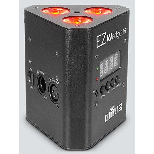 CHAUVET DJ EZwedge Tri Battery-Operated Tri-Color LED Wash Light w/Infared Remote Control