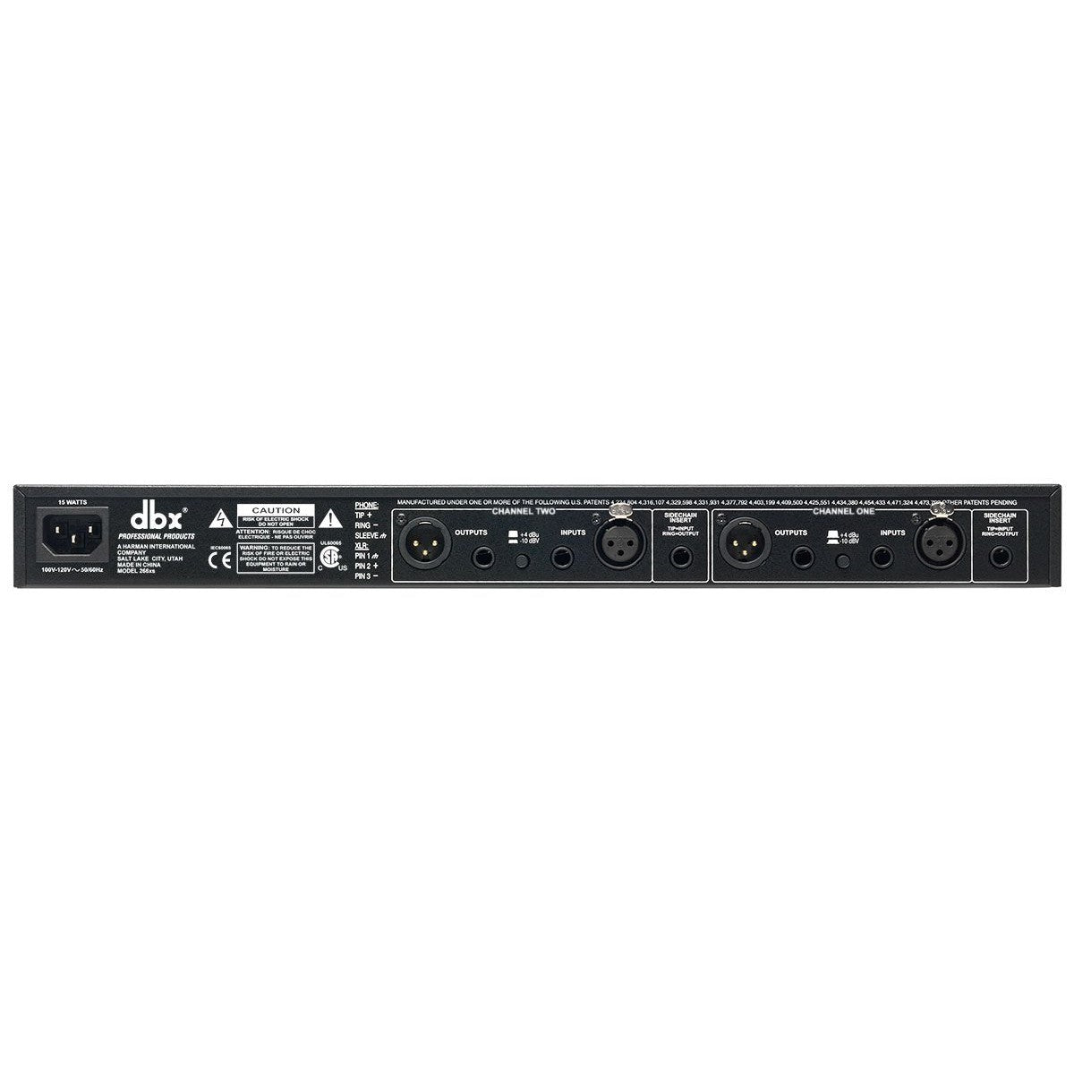 dbx 266xs Professional Audio Compressor/Gate Dynamic Processor Silver 1.75 x 5.75 x 19.00 inches