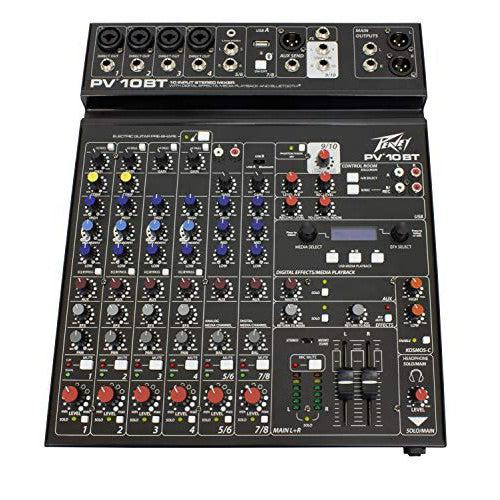 Peavey PV 10 BT Compact Mixer with Bluetooth