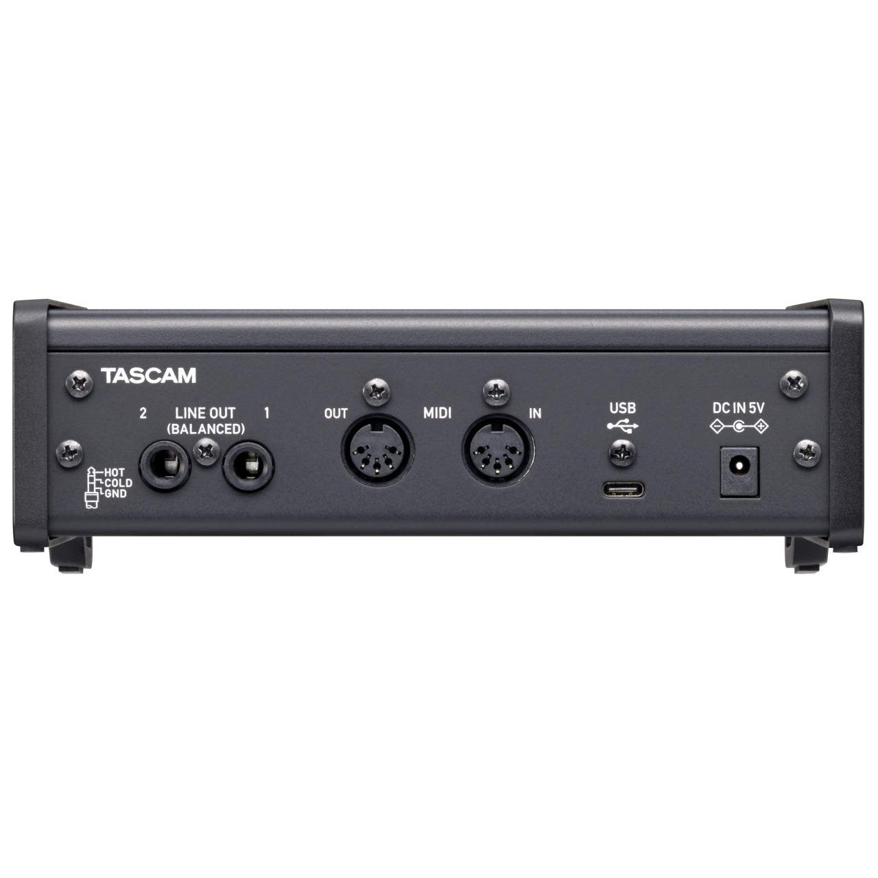 Tascam US-2x2HR 2 Mic 2IN/2OUT High Resolution Versatile USB Audio Interface for Recording, Streaming, Podcasting, Songwriting