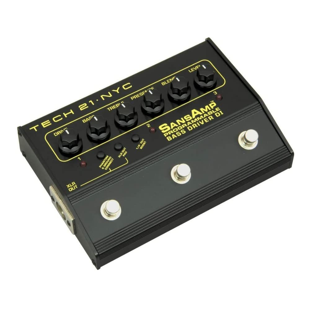 Tech 21 SansAmp Programmable Bass Driver DI Pedal