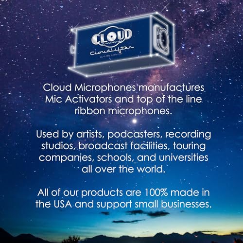 Cloud Microphones - Cloudlifter CL-1 Mic Activator - Ultra-Clean Microphone Preamp Gain - USA Made