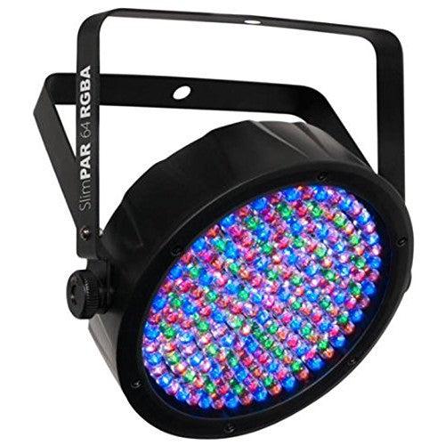 CHAUVET DJ LED Lighting, Black (SlimPAR64 RGBA)