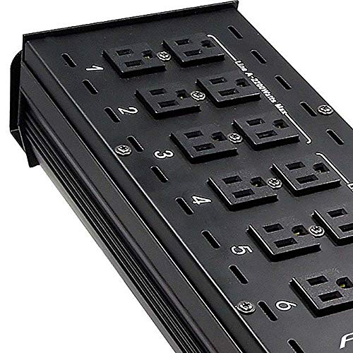 CHAUVET DJ Pro-D6 DMX-512 Dimmer/Switch Pack (6-Channel) | LED Light Controllers, BLACK