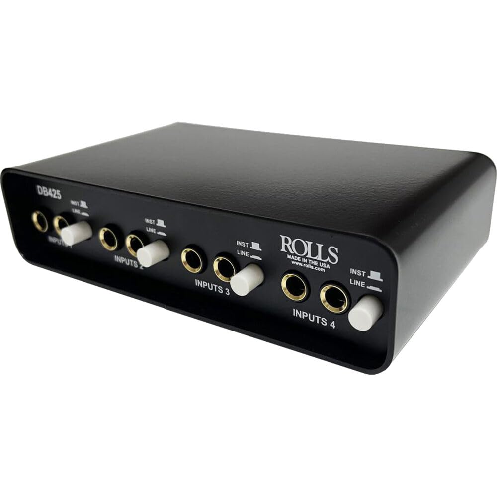 Rolls DB425 Passive Four-Channel DI Box