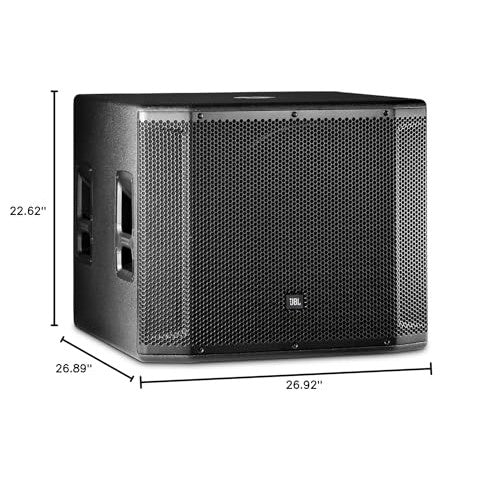 JBL Professional SRX818S Portable Passive Subwoofer System, 18-Inch, Black