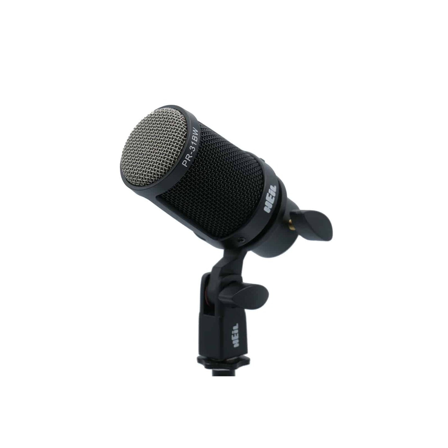 Heil Sound PR-31 BW All-Purpose Dynamic Microphone - Drum and Cymbal Microphone - Black