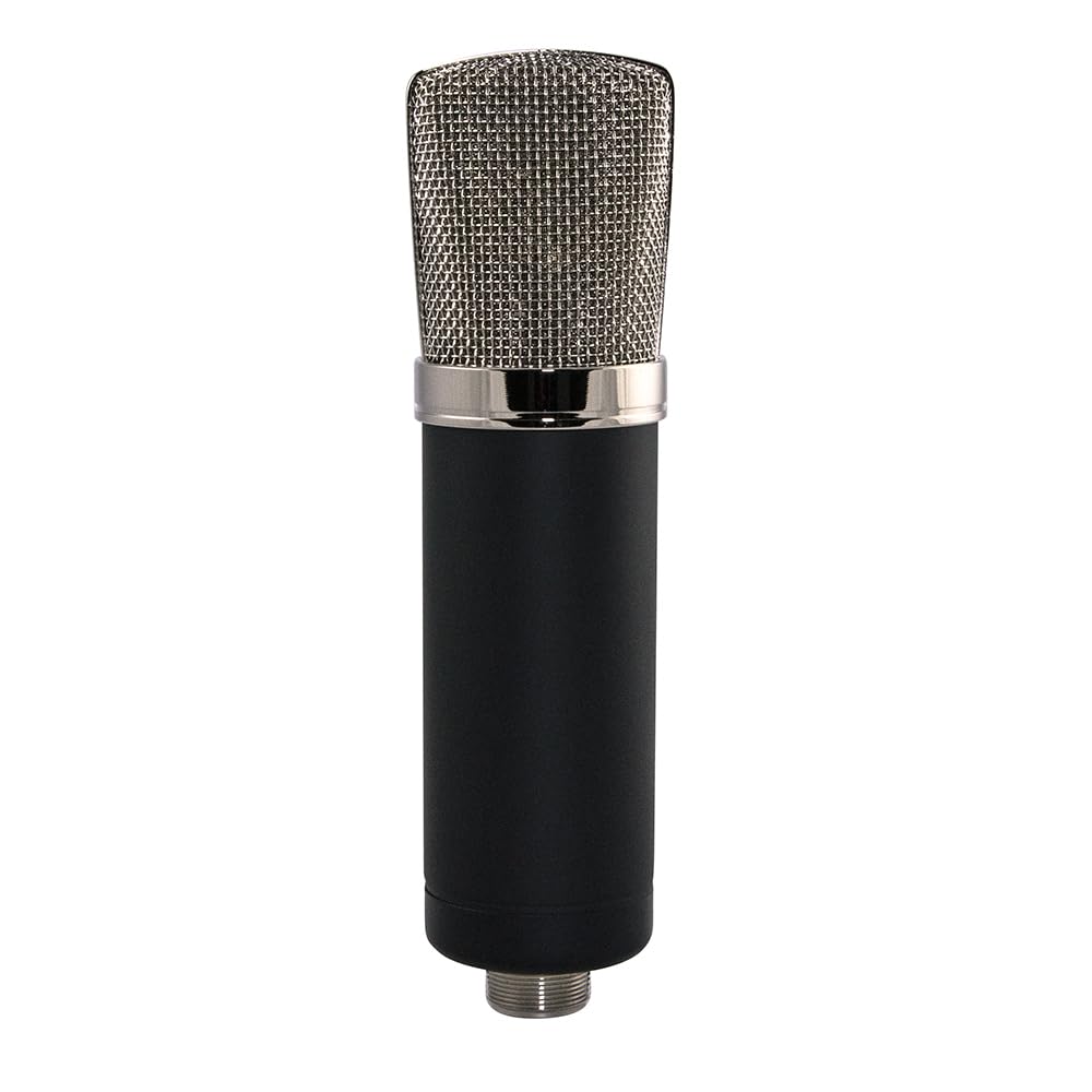 MXL CR78 Large Diaphragm Condenser Microphone - Precision Audio Capture for ASMR, Voiceovers, and Acoustic Instruments