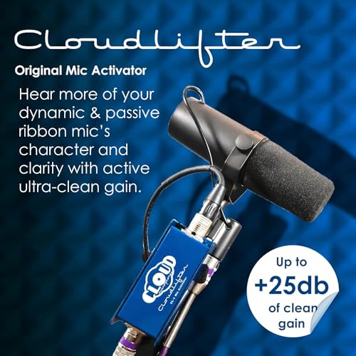 Cloud Microphones - Cloudlifter CL-1 Mic Activator - Ultra-Clean Microphone Preamp Gain - USA Made