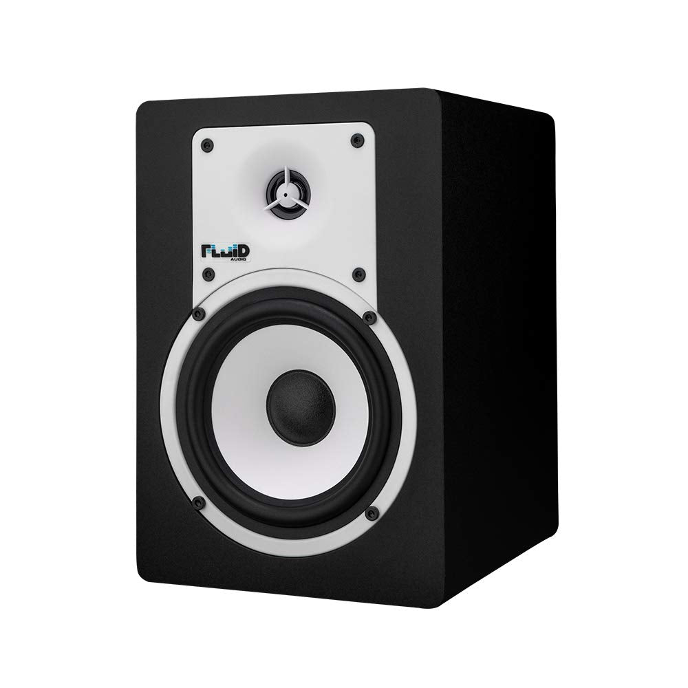 Fluid Audio C5BT: Bluetooth Active Studio Monitor, aptX, TRS, Optical Input, subwoofer Output. 2 x 20W