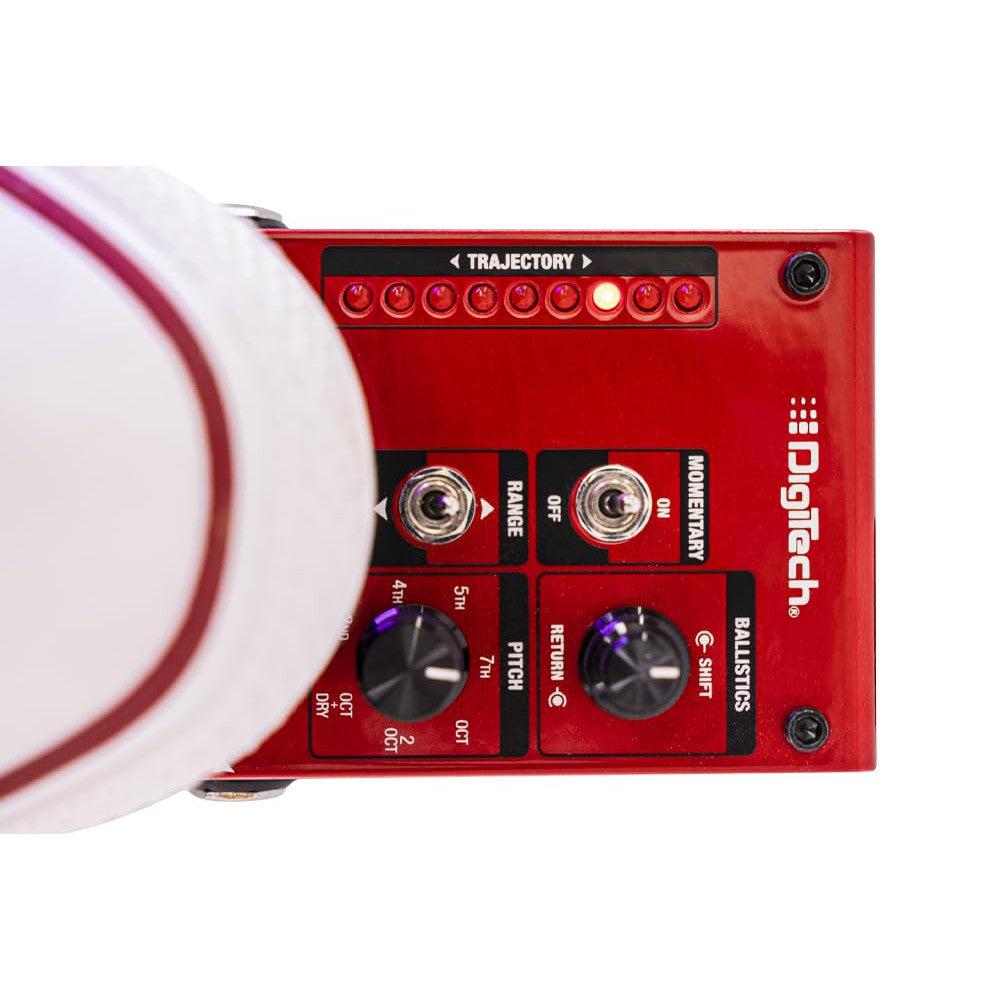 DigiTech Mini Pitch Acoustic Guitar Effect Pedal, Red (Whammy Ricochet)