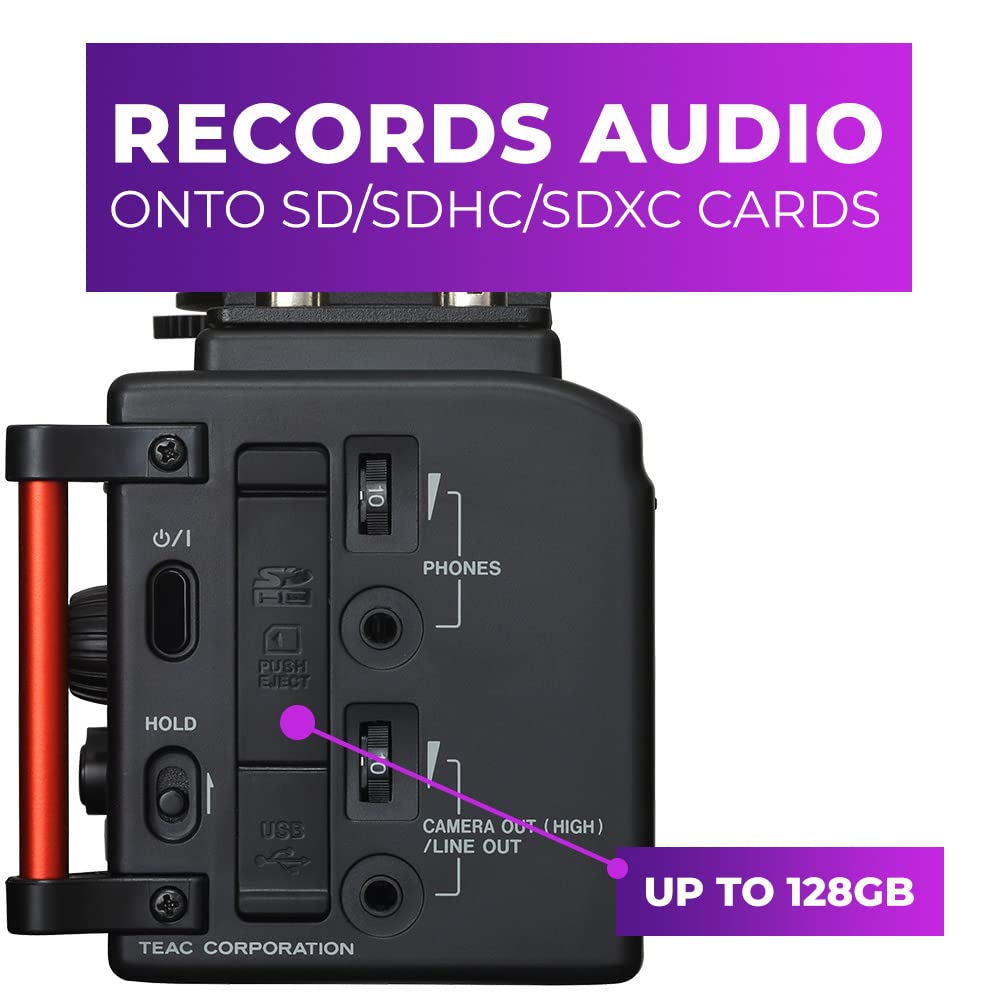 TASCAM DR-60DmkII DSLR Audio Recorder