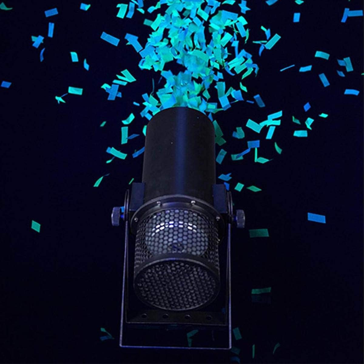 CHAUVET DJ FunFetti Shot Professional Confetti Launcher w/Wireless Remote for Concerts, Parties, and Special Events