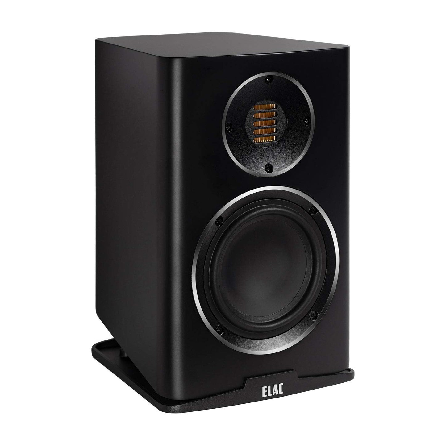 ELAC BS243.4-SB Carina Premium Bookshelf Speakers - (Pair) Satin Black