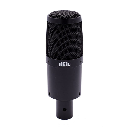 Heil PR 30 Dynamic XLR-Microphone for Video Podcast, Live Sound, Instrumentals, Recording, and Broadcast, Wide Frequency Response, Smooth Sound, Superior Rear Noise Rejection - Black