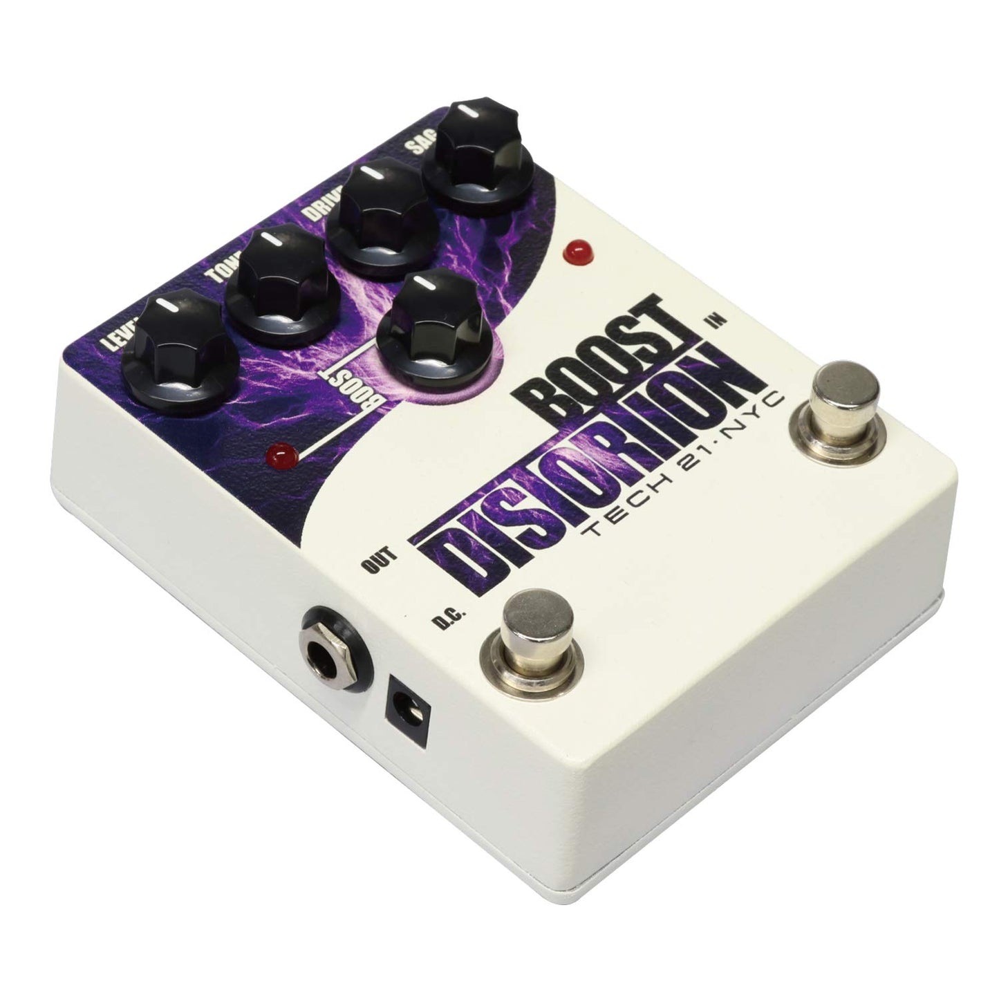 Tech 21 Boost Series BST-D Boost Distortion Guitar Distortion Effect Pedal