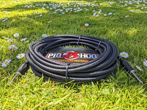 Pig Hog PTRS10 High Performance 1/4" TRS Instrument Cable, 10 Feet