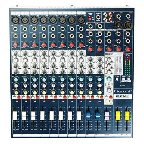 Soundcraft EFX8 High-Performance 8-Channel Lexicon Effect Mixer