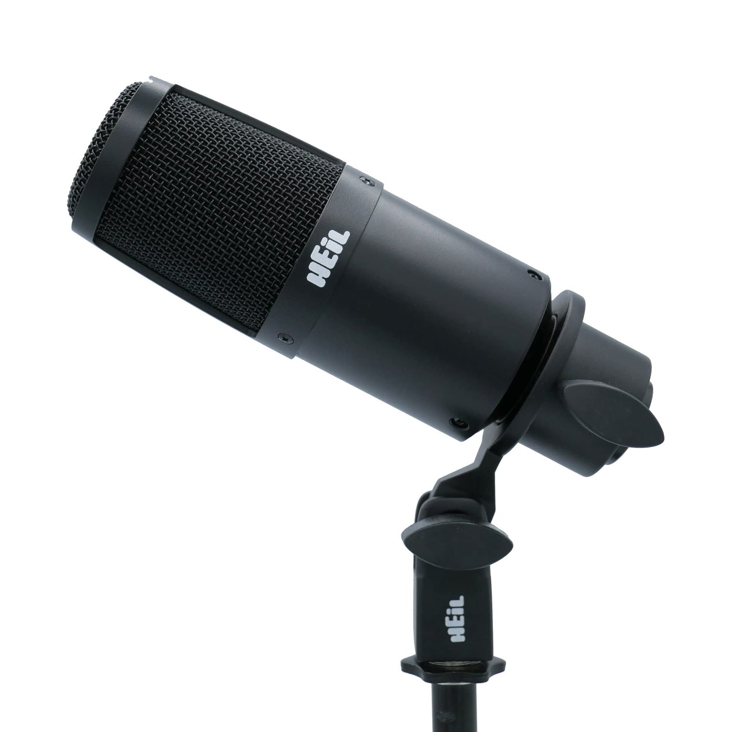 Heil PR 30 Dynamic XLR-Microphone for Video Podcast, Live Sound, Instrumentals, Recording, and Broadcast, Wide Frequency Response, Smooth Sound, Superior Rear Noise Rejection - Black